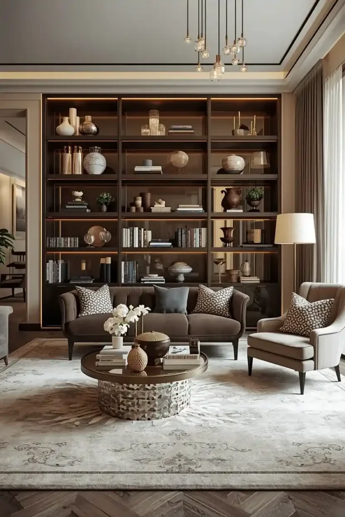 Open Shelving Display