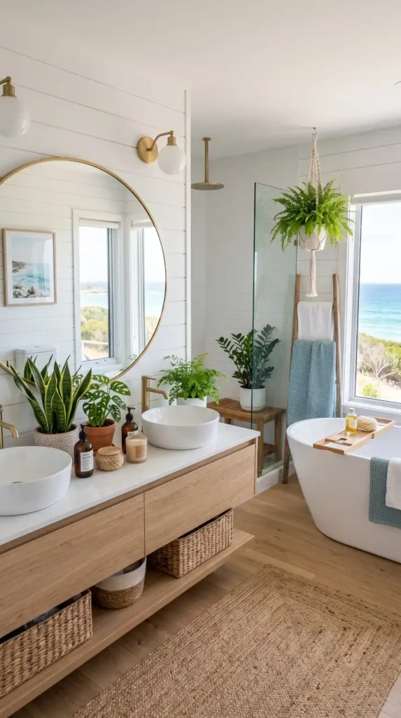 Add Bathroom-Friendly Plants
