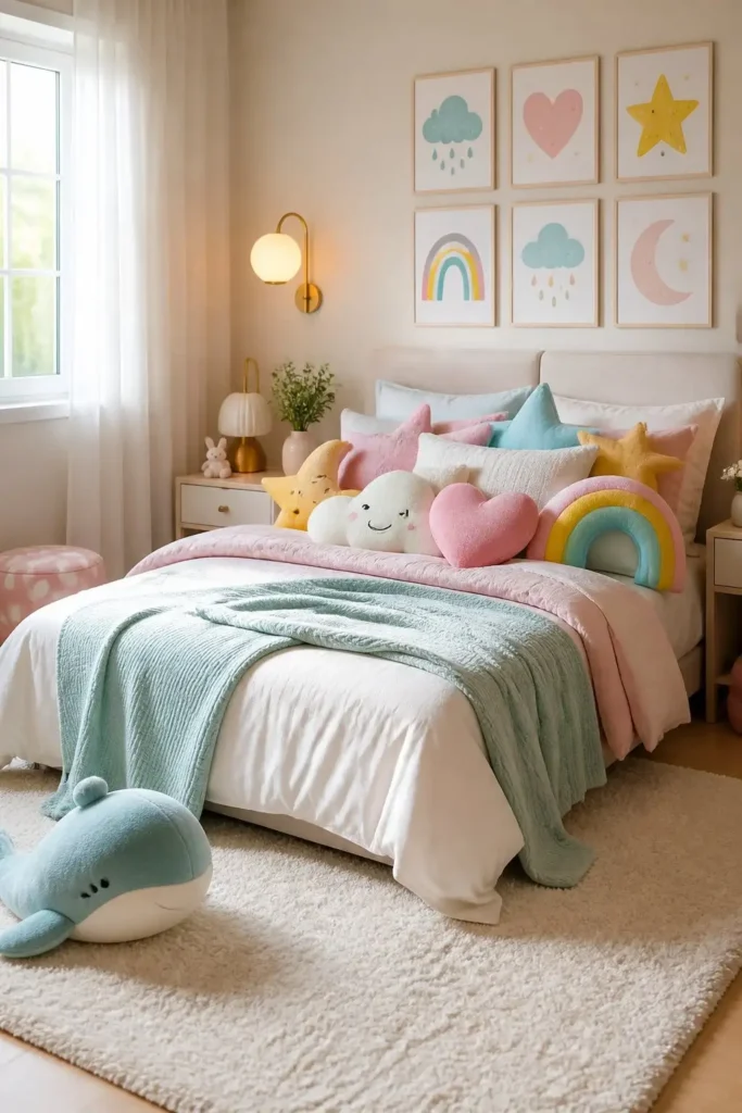 Add Fun-Shaped Pillows