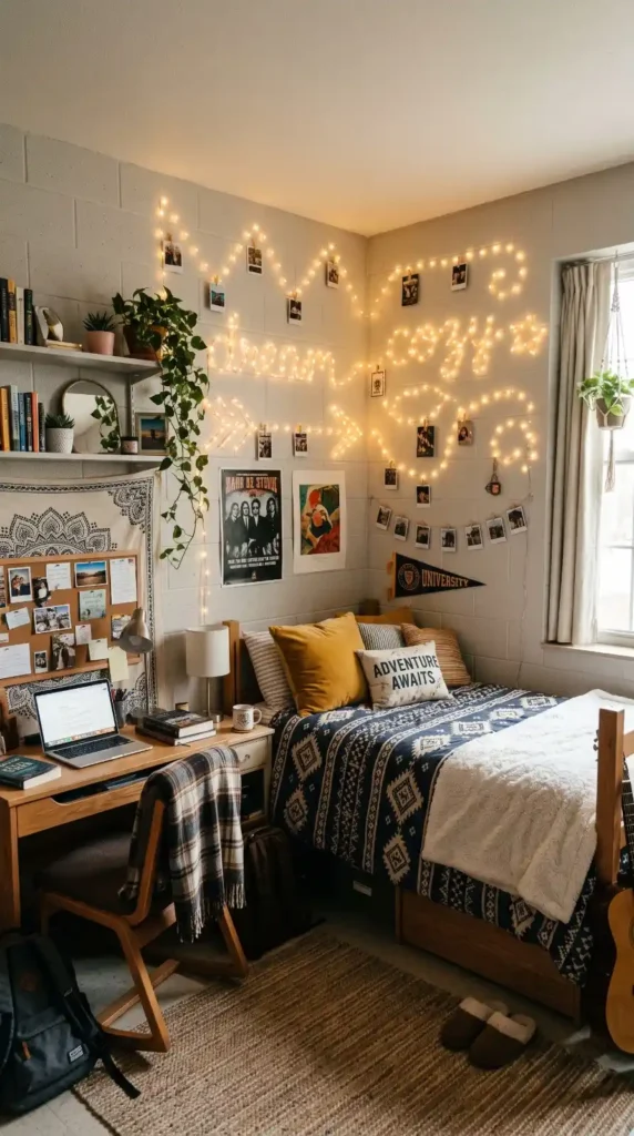 Add String Lights in a Pattern