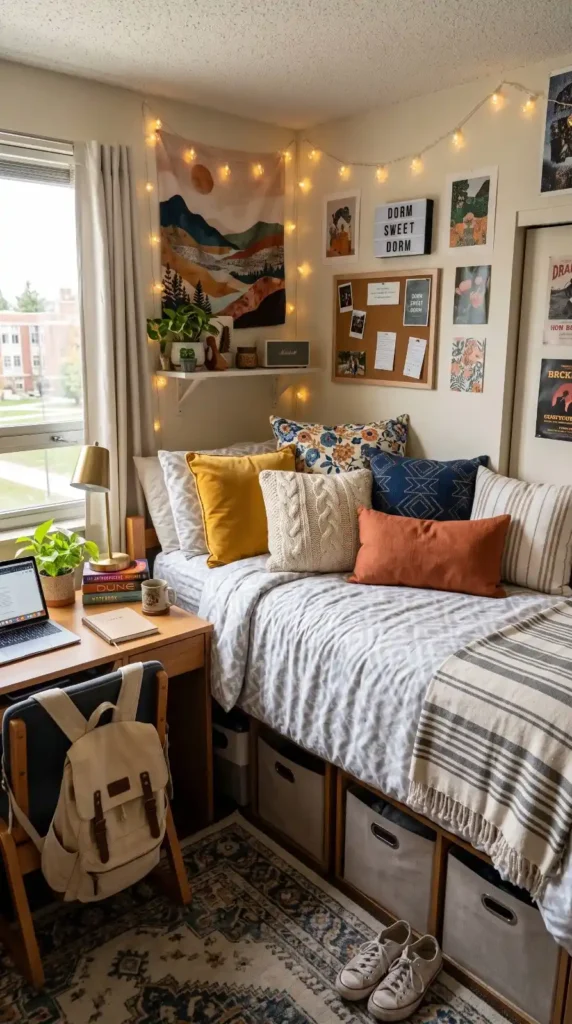 Add Throw Pillows
