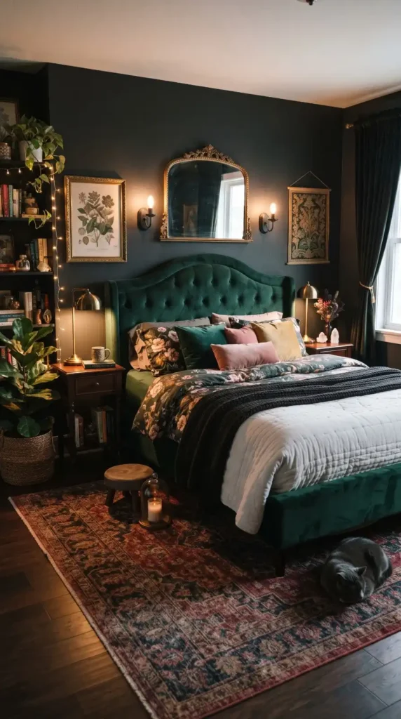 Add a Velvet Headboard