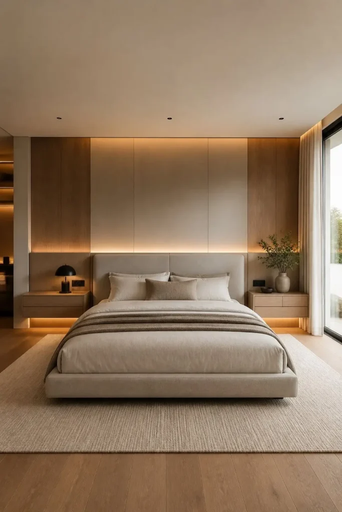 Built-In or Floating Nightstands