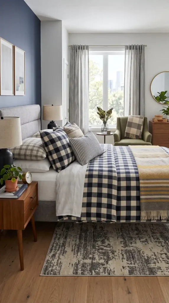 Checkered and Striped Textiles
