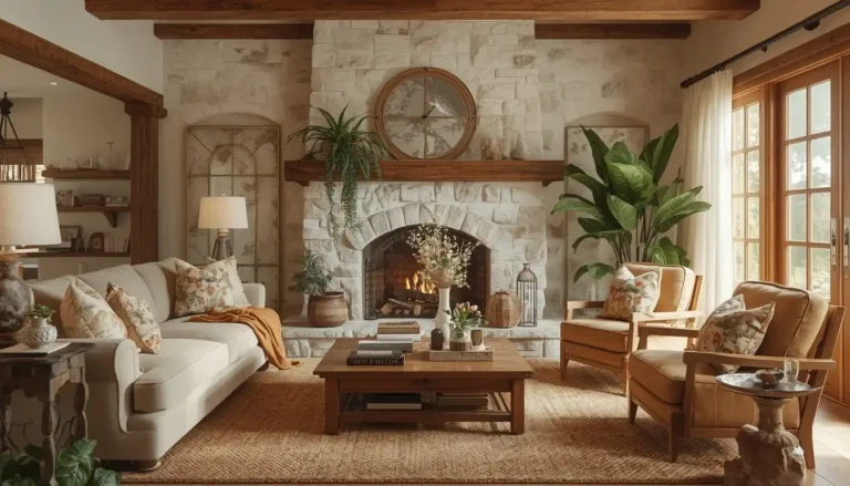 CottageCoreLivingRoomIdeas