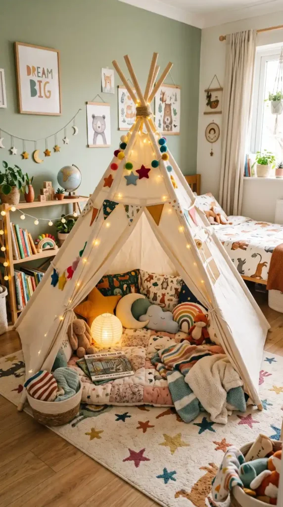 Create a Mini Indoor Tent or Teepee