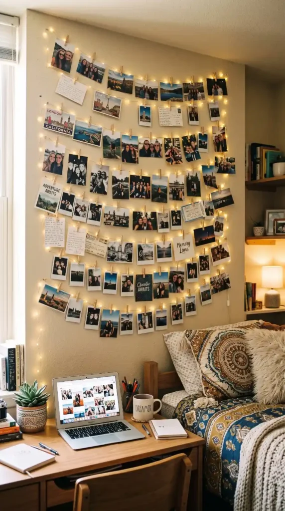 Create a Photo Wall Display