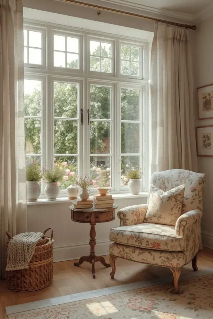 Create an English Cottage Window Corner