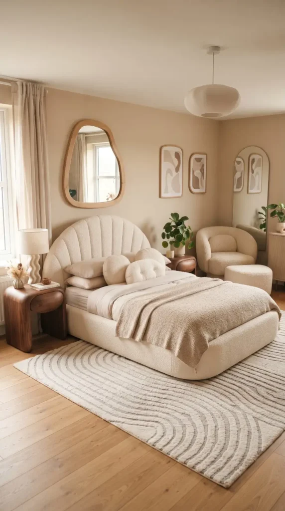 Curved, Soft-Shaped Furniture