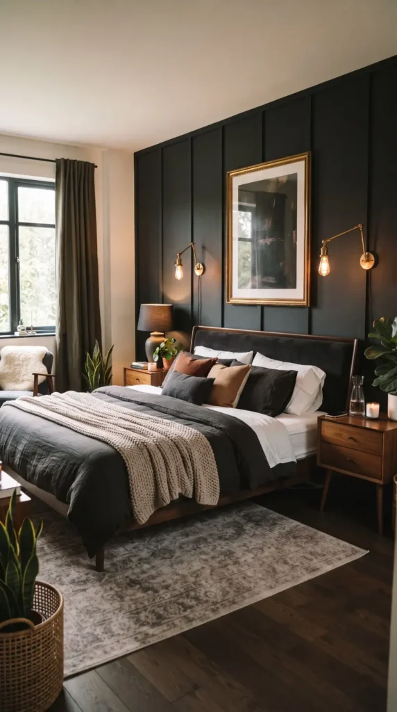 Dark, Moody Accent Walls