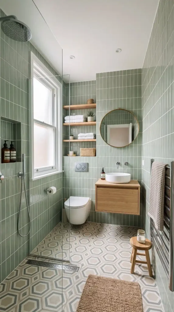 Extend Tiles Floor to Ceiling