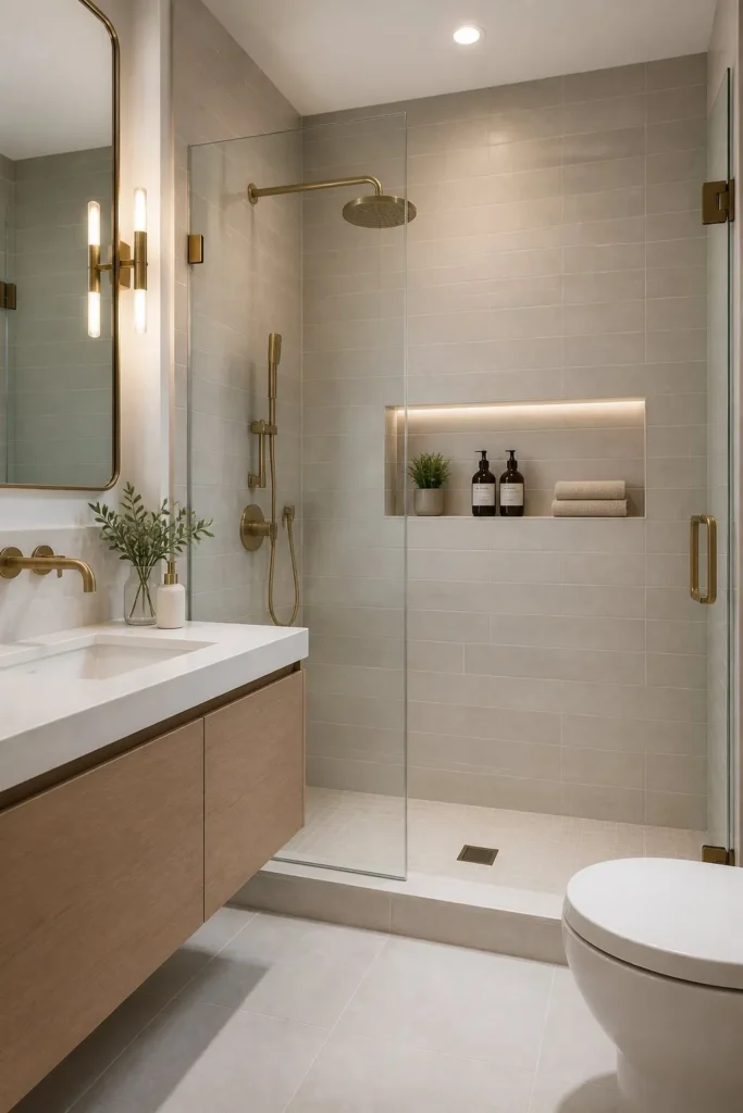 Install a Recessed Shower Niche