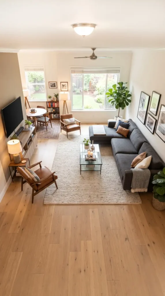  L-Shaped Living Room Layout
