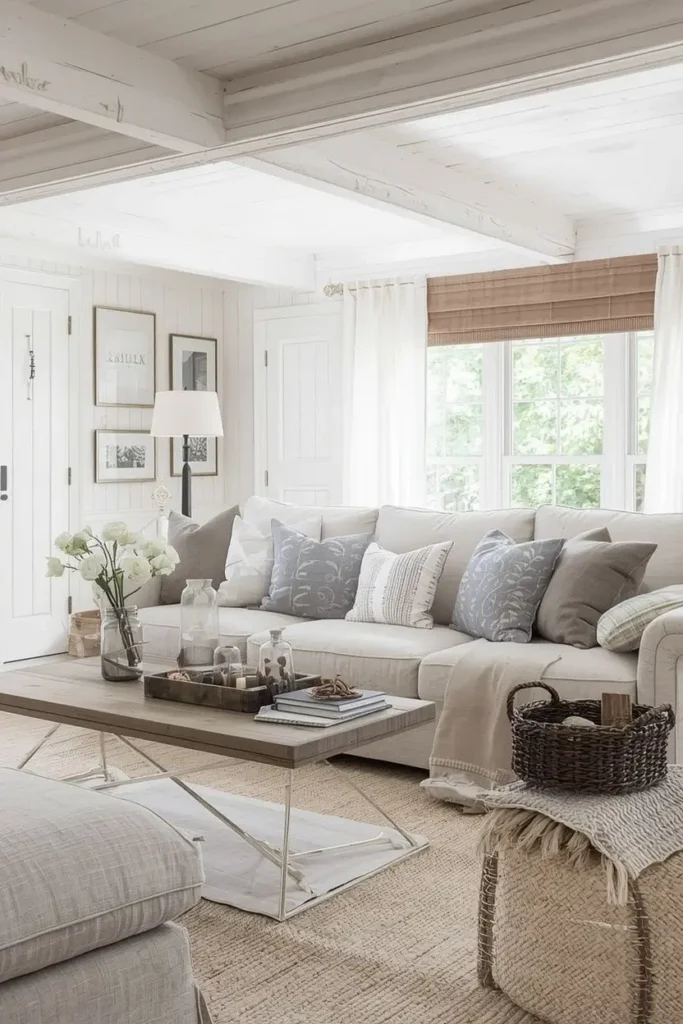 Layer Natural Linen & Wool Textiles