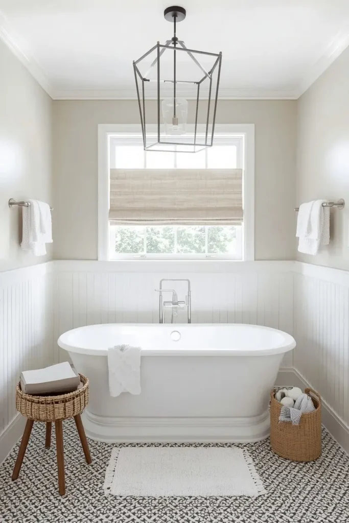 Make a Freestanding Tub the Focal Point