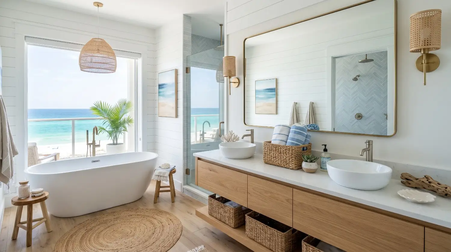Coastal Bathroom Decor Ideas