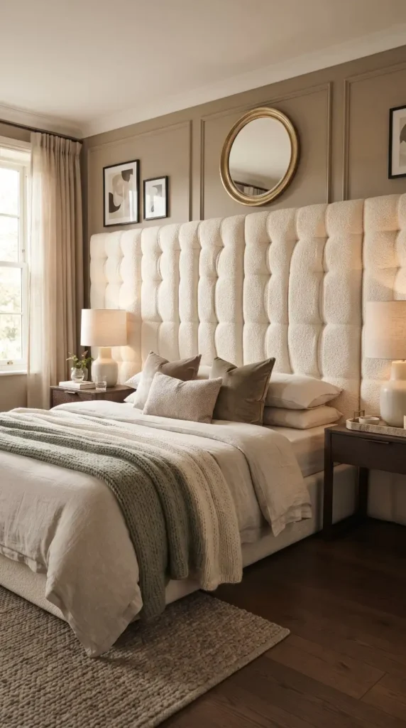 Oversized, Plush Headboards