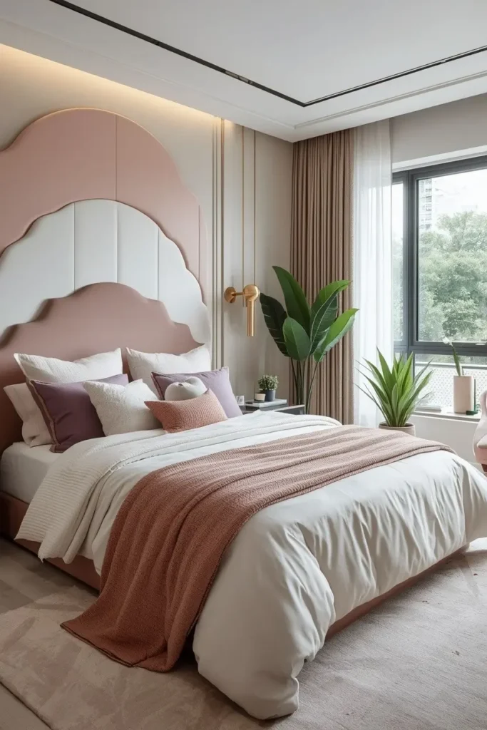 Scalloped and Curved Headboard Shapes