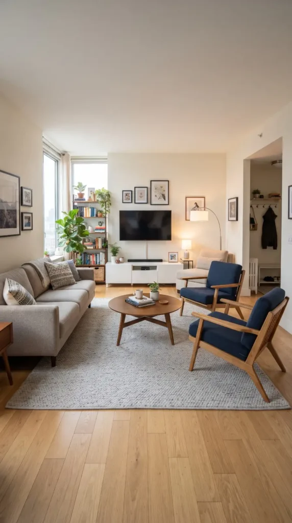 Small Apartment Living Room Layout