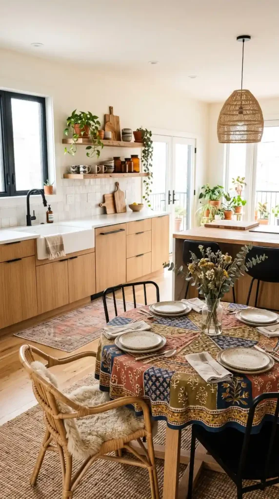 Style With Patterned Tablecloths