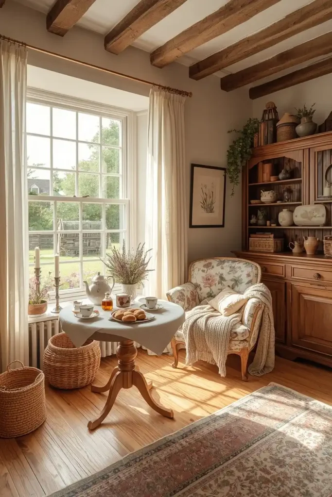 Style a Cozy Tea Corner