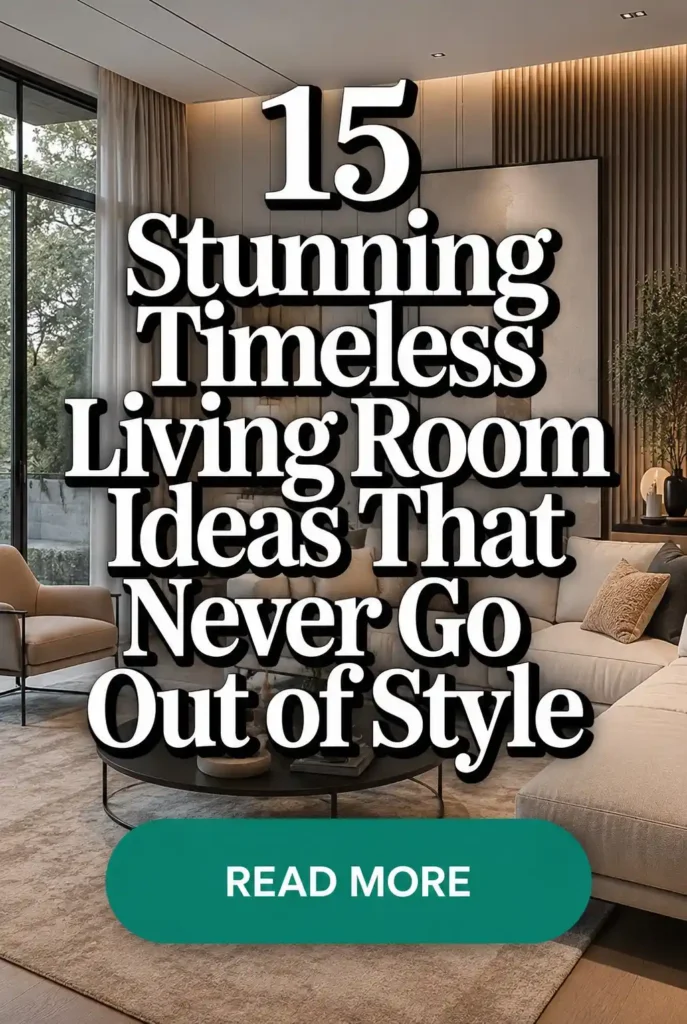 Timeless Living Room Ideas