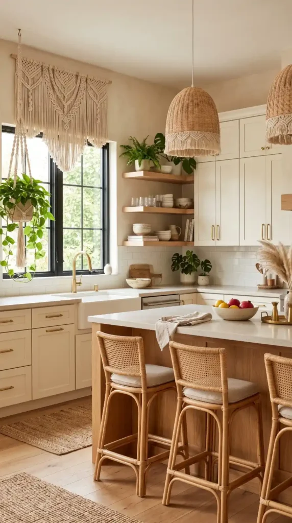 Tonal Neutrals with Macrame Details