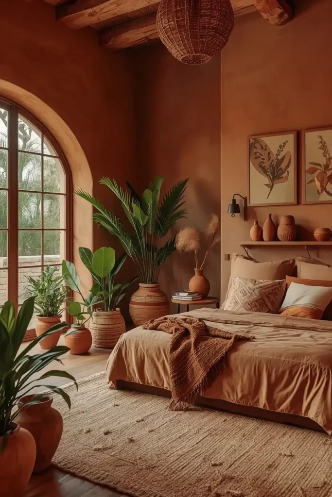 Use Clay or Terracotta Decor