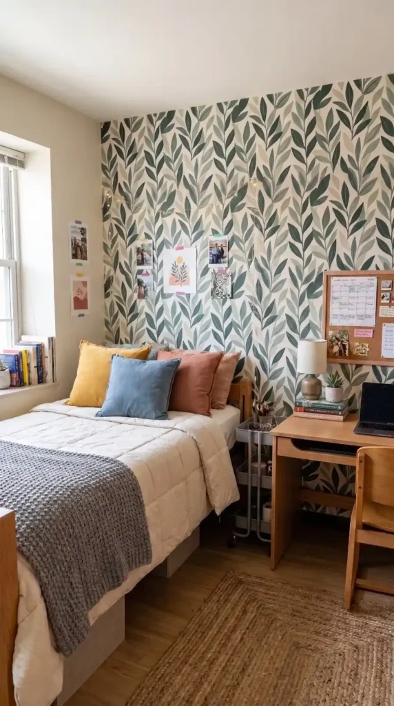 Use Peel-and-Stick Wallpaper
