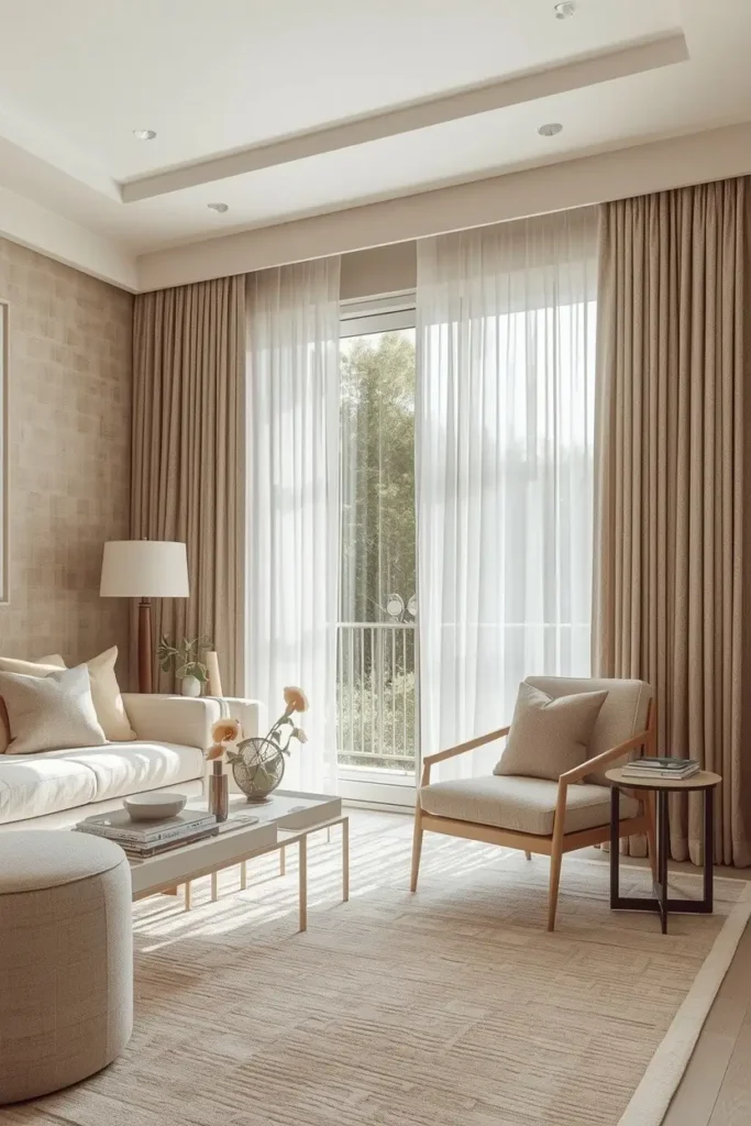 Use Sheer Curtains for Natural Light