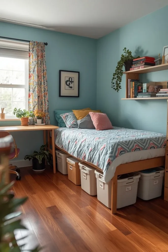 Use Under-Bed Storage Containers