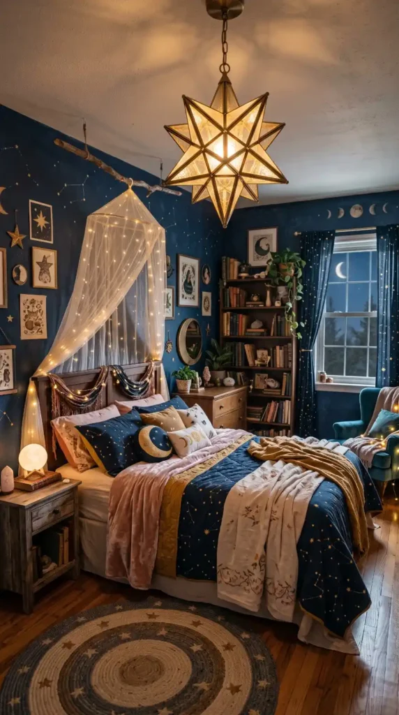 Use a Star or Moon Light Fixture